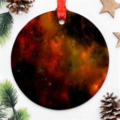 Space Science Ornament (round) by artworkshop