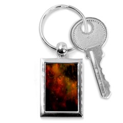 Space Science Key Chain (rectangle) by artworkshop