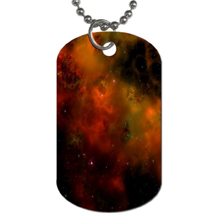 Space Science Dog Tag (One Side)