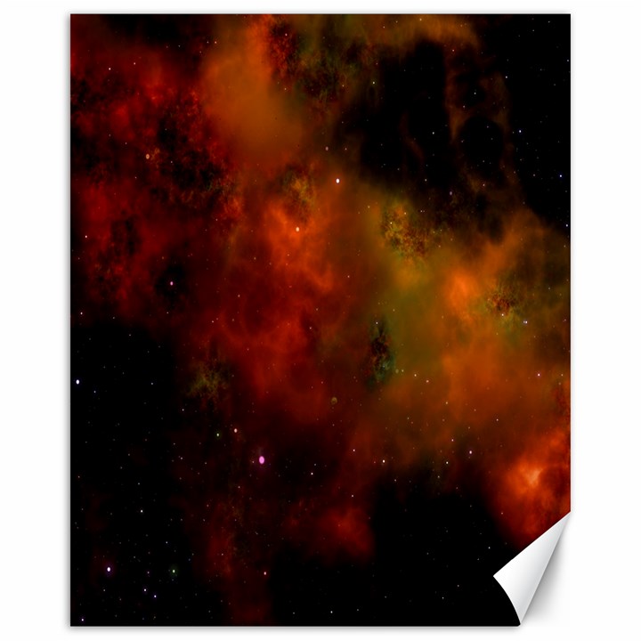 Space Science Canvas 16  x 20 