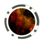 Space Science Poker Chip Card Guard Front