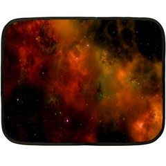 Space Science Double Sided Fleece Blanket (mini)  by artworkshop