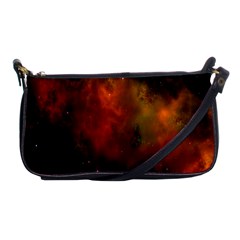 Space Science Shoulder Clutch Bag by artworkshop