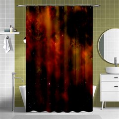 Space Science Shower Curtain 48  X 72  (small)  by artworkshop