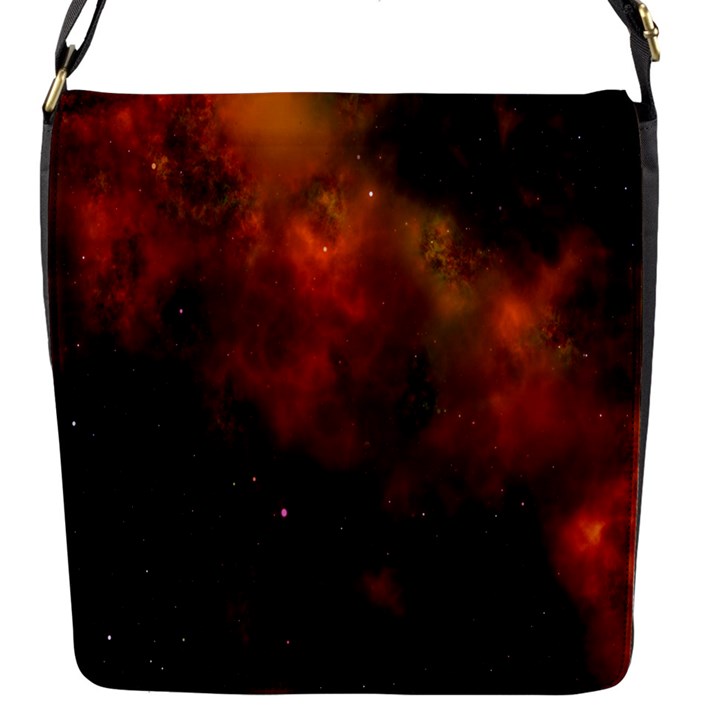 Space Science Flap Closure Messenger Bag (S)