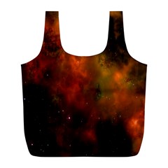 Space Science Full Print Recycle Bag (l) by artworkshop