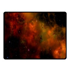 Space Science Double Sided Fleece Blanket (small)  by artworkshop