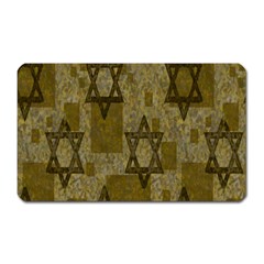 Star-of-david-002 Magnet (rectangular)