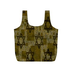 Star-of-david-002 Full Print Recycle Bag (s) by nate14shop