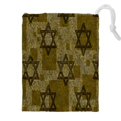 Star-of-david-002 Drawstring Pouch (4xl) by nate14shop