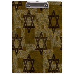 Star-of-david-002 A4 Clipboard