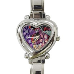 Stars-001 Heart Italian Charm Watch by nate14shop