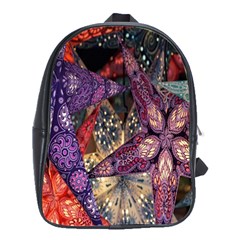 Stars-001 School Bag (large) by nate14shop