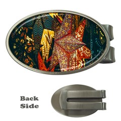 Stars-002 Money Clips (oval)  by nate14shop