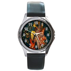 Stars-002 Round Metal Watch by nate14shop