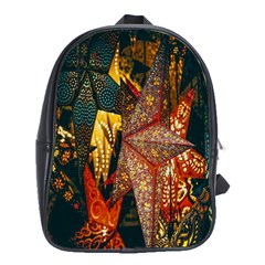 Stars-002 School Bag (large) by nate14shop