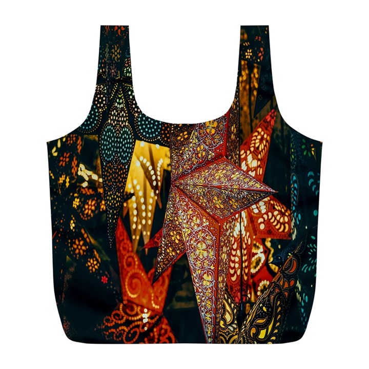 Stars-002 Full Print Recycle Bag (L)