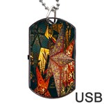 Stars-002 Dog Tag USB Flash (One Side) Front