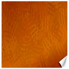 Orange Canvas 20  X 20  by nate14shop