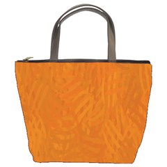 Orange Bucket Bag by nate14shop