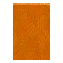 Orange Shower Curtain 48  X 72  (small) 