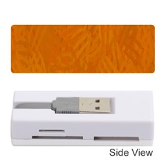 Orange Memory Card Reader (stick) by nate14shop