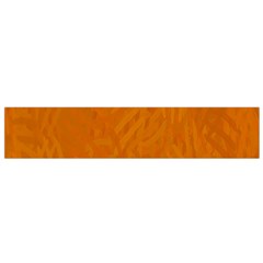 Orange Small Flano Scarf by nate14shop