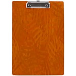 Orange A4 Clipboard Front