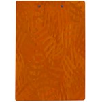 Orange A4 Clipboard Back