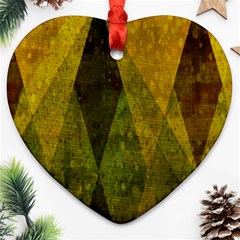 Rhomboid 001 Ornament (heart)