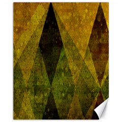 Rhomboid 001 Canvas 11  X 14  by nate14shop