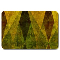 Rhomboid 001 Large Doormat  by nate14shop