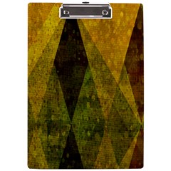 Rhomboid 001 A4 Clipboard