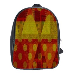 Rhomboid 003 School Bag (large) by nate14shop