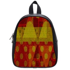 Rhomboid 003 School Bag (small) by nate14shop