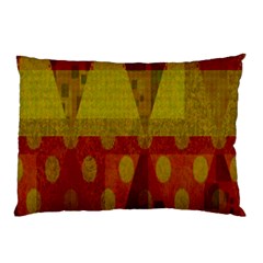 Rhomboid 003 Pillow Case (two Sides) by nate14shop