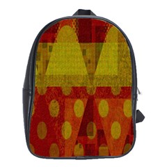 Rhomboid 003 School Bag (xl) by nate14shop