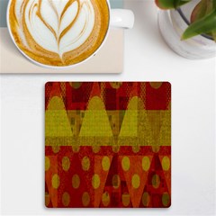 Rhomboid 003 Uv Print Square Tile Coaster  by nate14shop