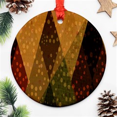 Rhomboid 004 Ornament (round) by nate14shop