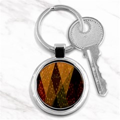 Rhomboid 004 Key Chain (round) by nate14shop