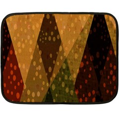 Rhomboid 004 Double Sided Fleece Blanket (mini)  by nate14shop