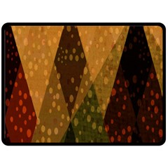 Rhomboid 004 Fleece Blanket (large)  by nate14shop