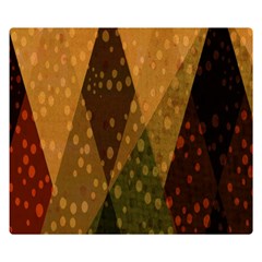 Rhomboid 004 Double Sided Flano Blanket (small)  by nate14shop