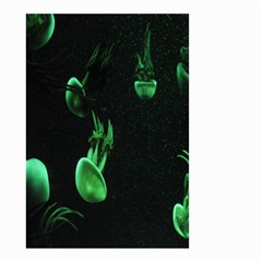 Jellyfish Small Garden Flag (two Sides) by nate14shop