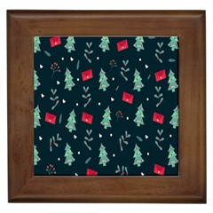 Christmas 001 Framed Tile by nate14shop