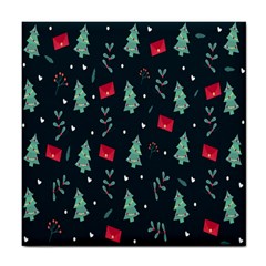 Christmas 001 Tile Coaster by nate14shop