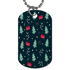 Christmas 001 Dog Tag (one Side) by nate14shop