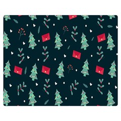 Christmas 001 Double Sided Flano Blanket (medium)  by nate14shop