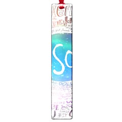 5 Seconds Of Summer Collage Quotes Large Book Marks by nate14shop