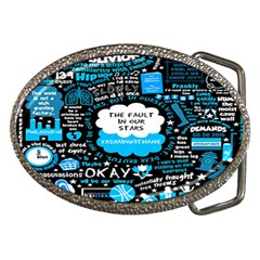 The Fault In Our Stars Collage Belt Buckles by nate14shop